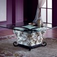 Renato Costa, auxiliary luxury furniture from Spain, consoles made of stone and marble, baroque corner and center tables, classic auxiliary of stone